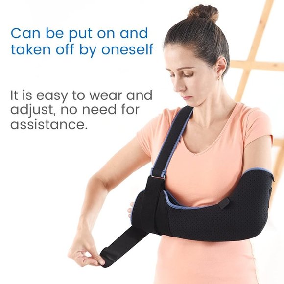 Velpeau Medical Sling Immobilizer Support Brace Injury Rotator Cuff Size Large - Picture 2 of 11